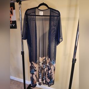Haute Project navy long duster